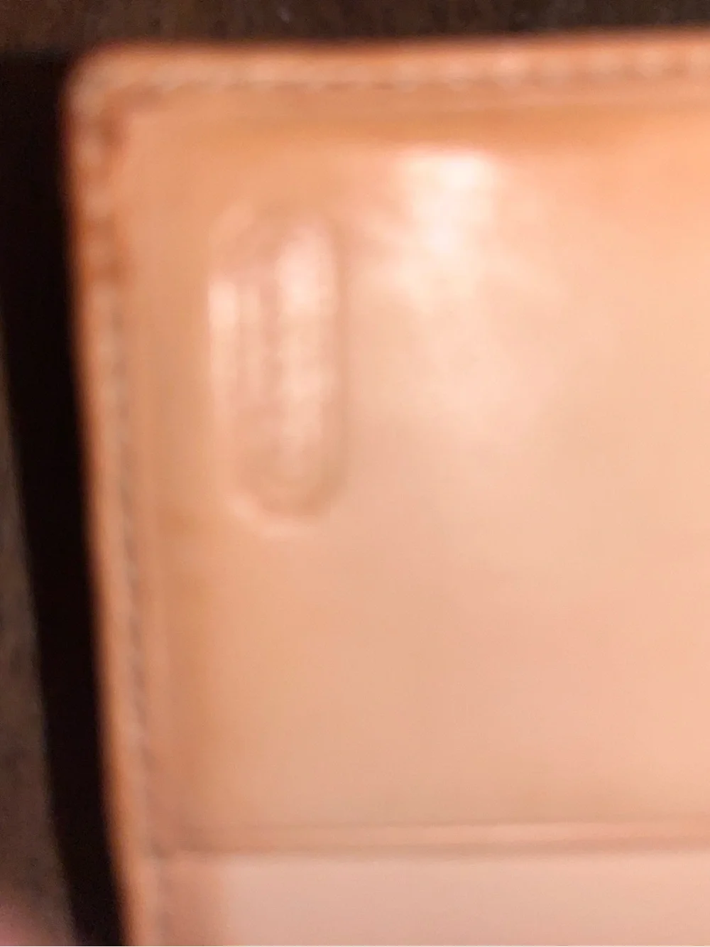 Coach Brown Signature Canvas Bifold Wallet with Tan Leather Trim